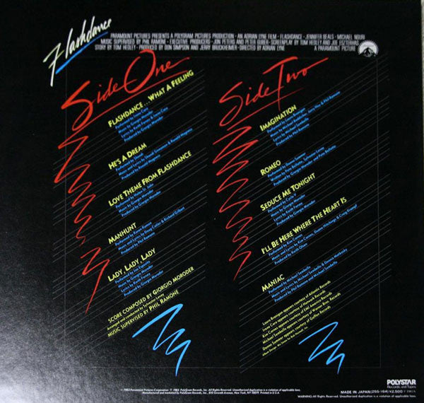 Various - Flashdance (Original Soundtrack From The Motion Picture