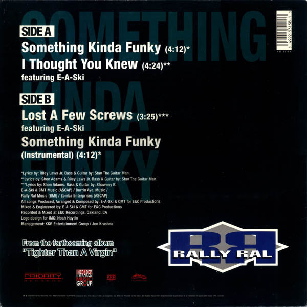Rally Ral - Something Kinda Funky (12"", Single)
