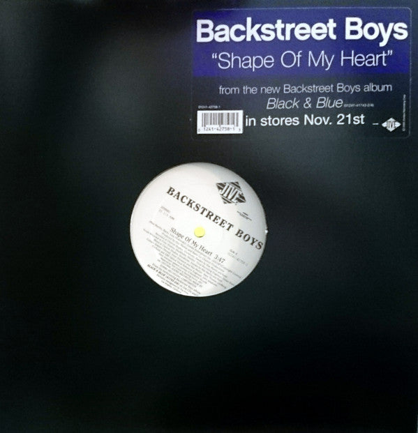 Backstreet Boys - Shape Of My Heart (12"", Single)
