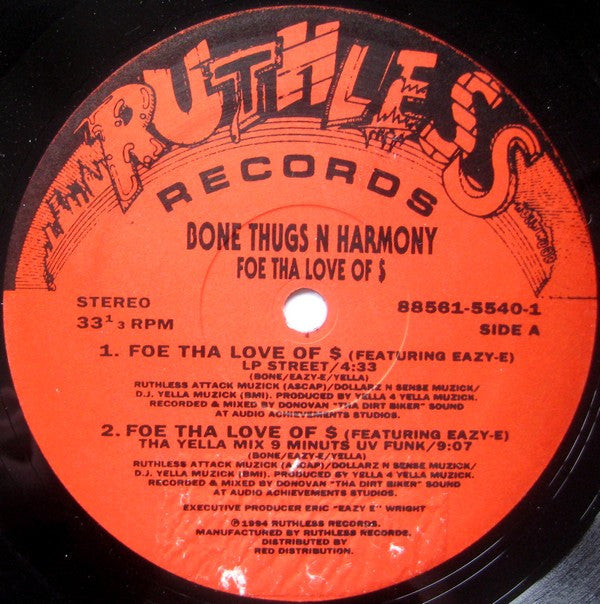 Bone Thugs-N-Harmony - Foe Tha Love Of $ (12"")