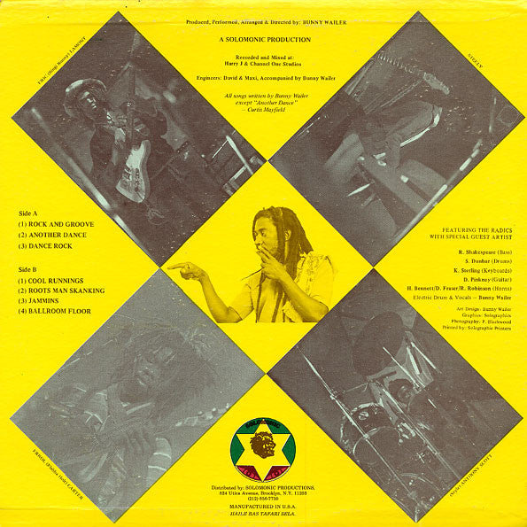 Bunny Wailer - Rock 'N' Groove (LP, Album)
