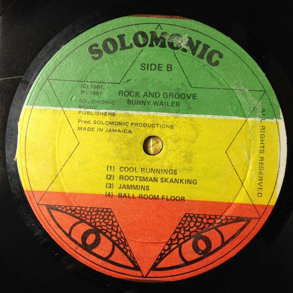 Bunny Wailer - Rock 'N' Groove (LP, Album)