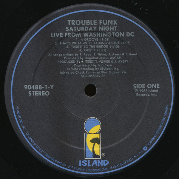 Trouble Funk - Saturday Night Live From Washington D.C.(LP, Album, ...