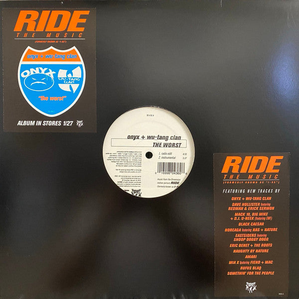 Onyx & Wu-Tang Clan - The Worst (12"")