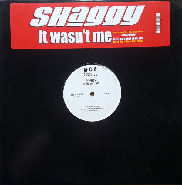 Shaggy - It Wasn't Me (12"", Maxi)