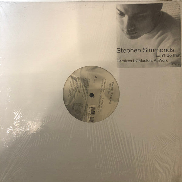 Stephen Simmonds - I Can't Do That (12"", Single)