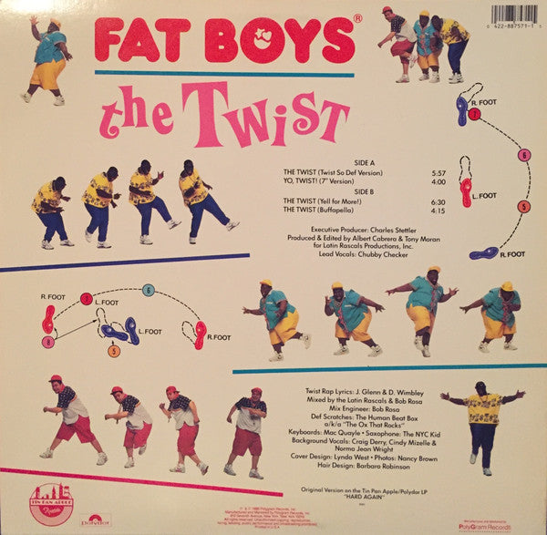 Fat Boys - The Twist (12"", Single, Spe)