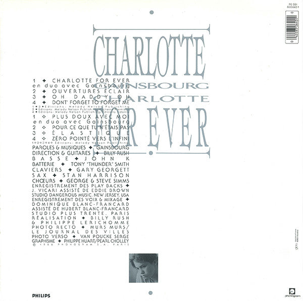 Charlotte Gainsbourg - Charlotte For Ever (LP, Album, Emb)