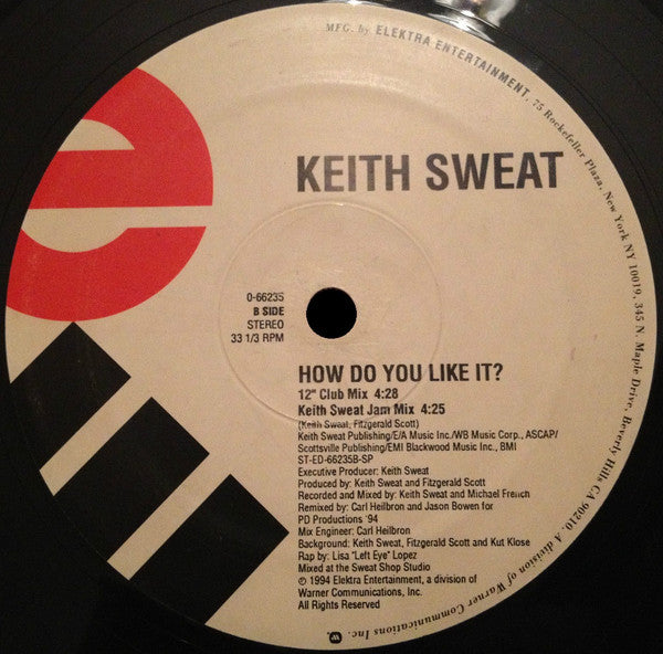 Keith Sweat - How Do You Like It? (12"")