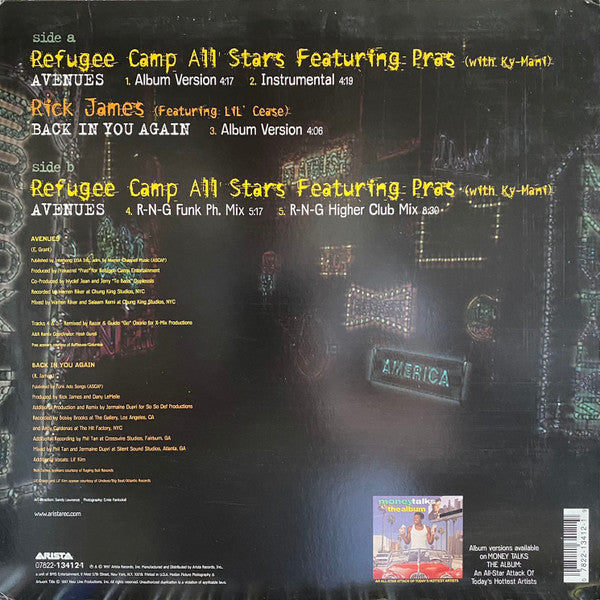 Refugee Camp All Stars Featuring Pras* With Ky-Mani* - Avenues (12"")