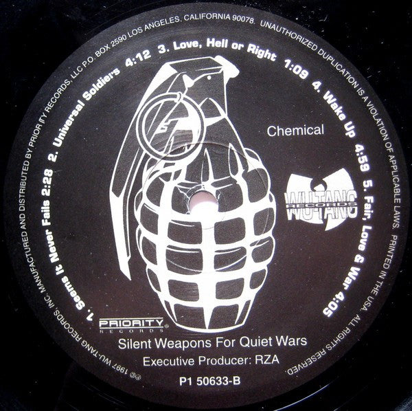 Killarmy - Silent Weapons For Quiet Wars (2xLP, Album)