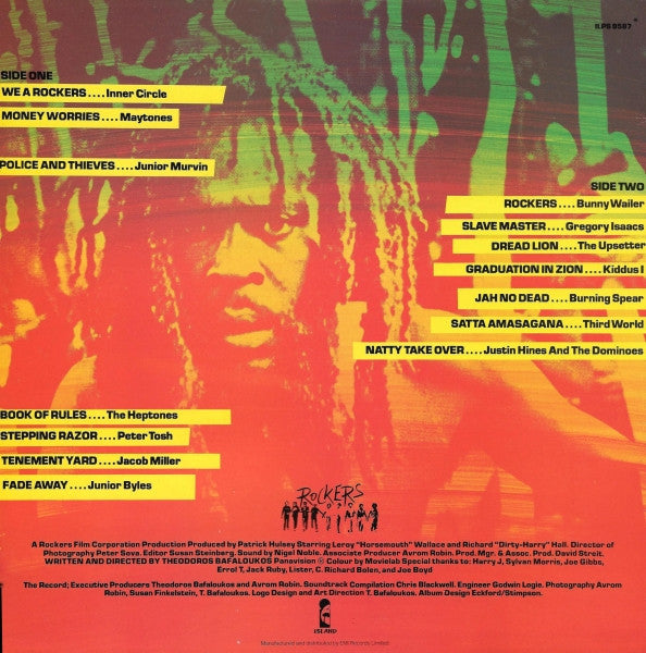 Various - Rockers (Original Soundtrack Recording) (LP, Comp)