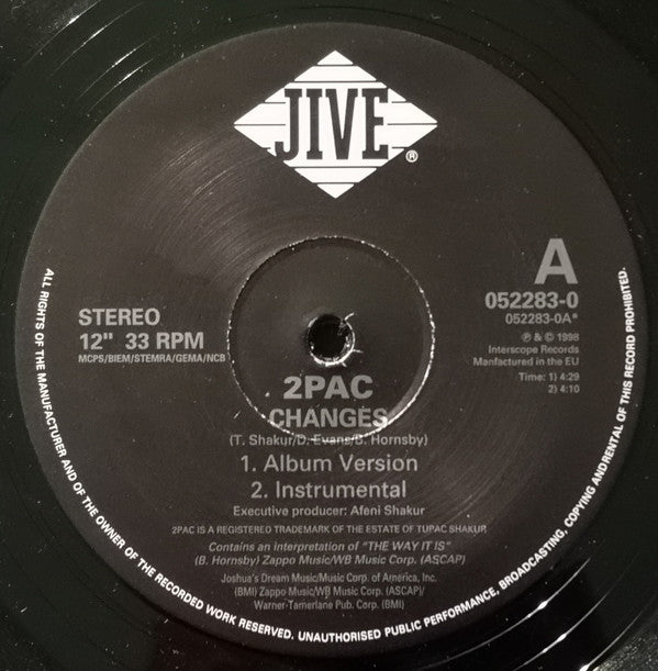 2Pac - Changes (12"")