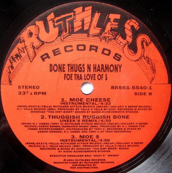 Bone Thugs-N-Harmony - Foe Tha Love Of $ (12"")