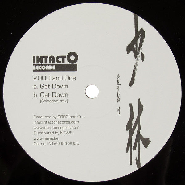 2000 And One* - Get Down (12"")