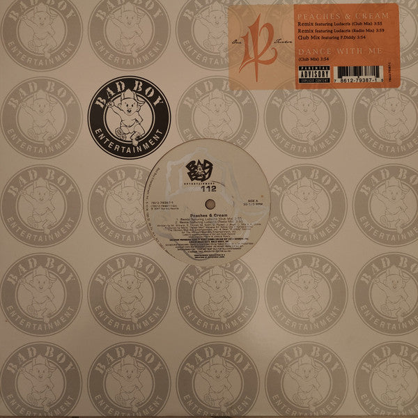 112 - Peaches & Cream / Dance With Me (12"")