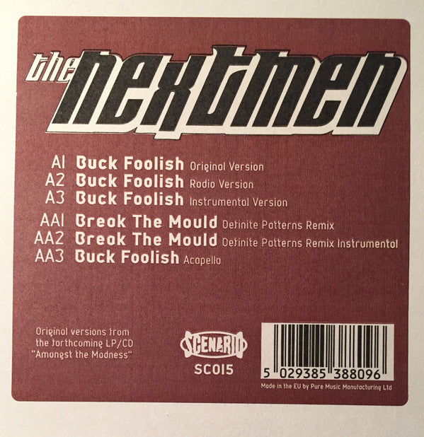 The Nextmen - Buck Foolish (12"")
