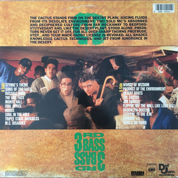 3rd Bass - The Cactus Album (LP, Album)