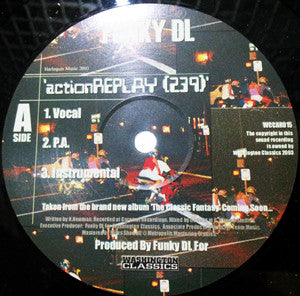 Funky DL - Action Replay (239) / World Applause (12"")