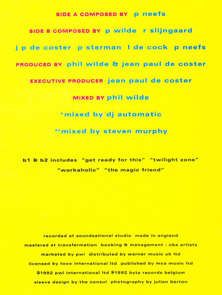 2 Unlimited - The Magic Friend / Megamix (12"", Single)