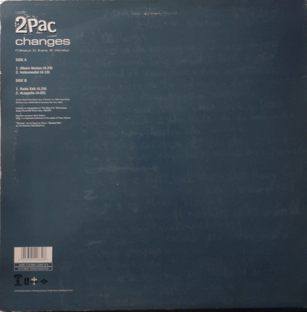 2Pac - Changes (12"")
