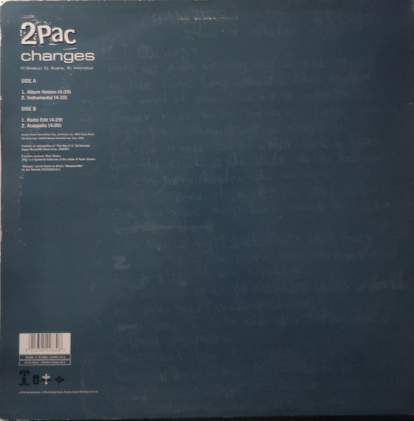 2Pac - Changes (12"")