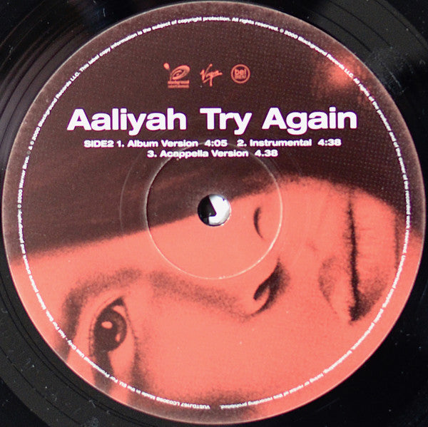 Aaliyah - Try Again (Romeo Must Die OST) (12"", Promo)