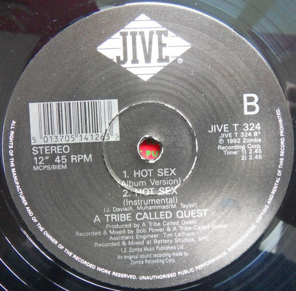 A Tribe Called Quest - Can I Kick It? (12"")