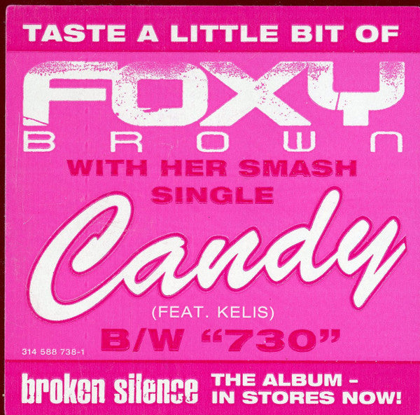 Foxy Brown - Candy (12"", Promo, Pin)