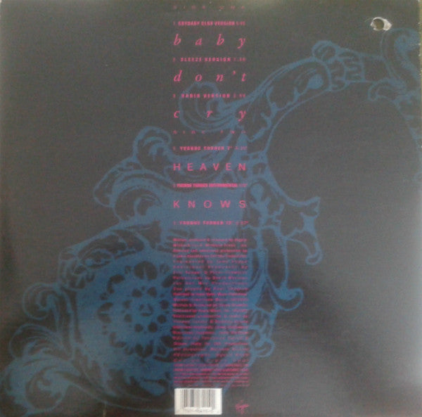 Lalah Hathaway - Baby Don't Cry (12"")