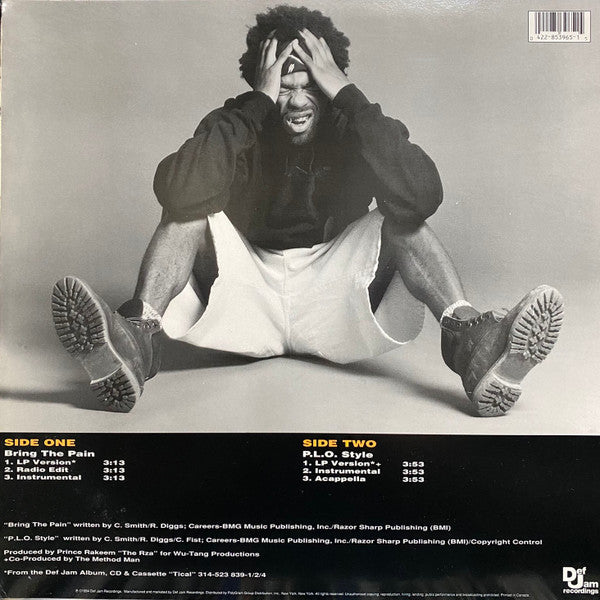 Method Man - Bring The Pain (12"", Single)