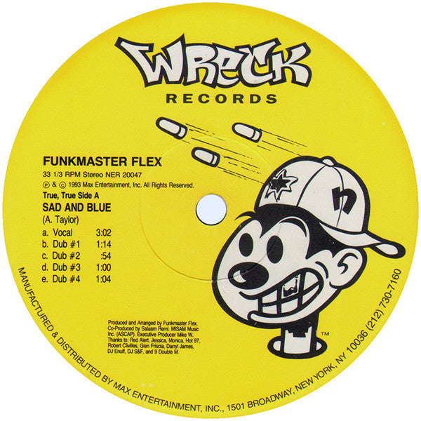 Funkmaster Flex - Sad And Blue (12"")