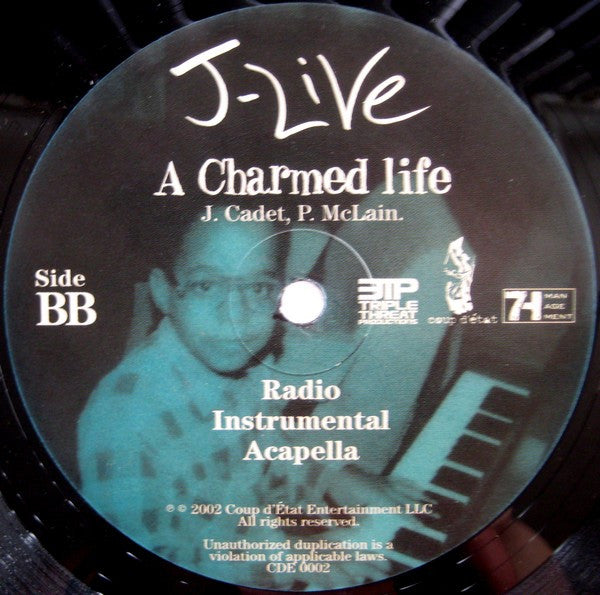 J-Live - Satisfied? / A Charmed Life (12"")
