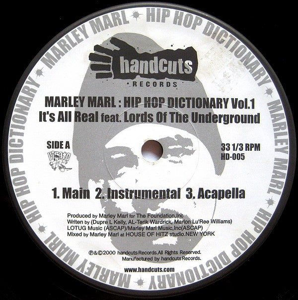 Marley Marl - Hip Hop Dictionary Vol. 1 (12"")