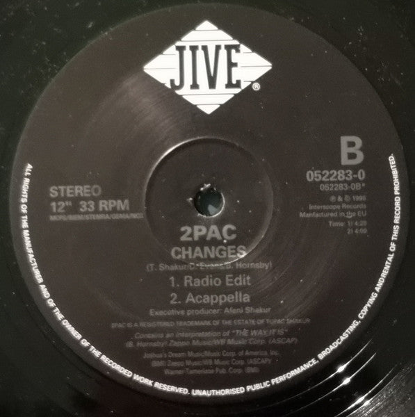 2Pac - Changes (12"")