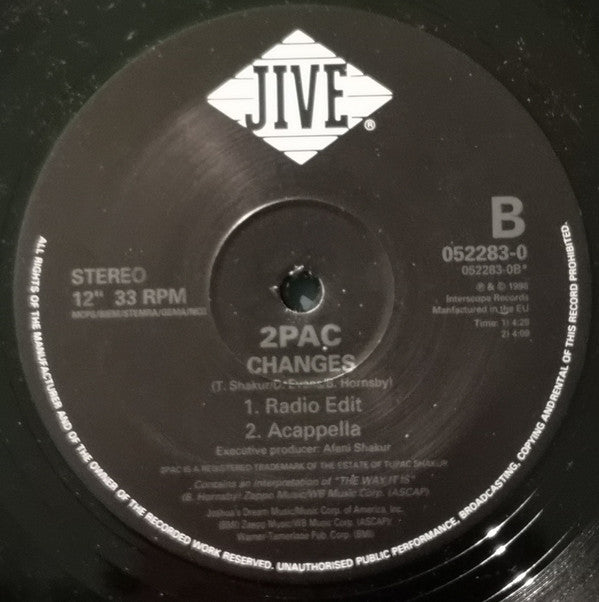 2Pac - Changes (12"")
