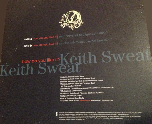 Keith Sweat - How Do You Like It? (12"")
