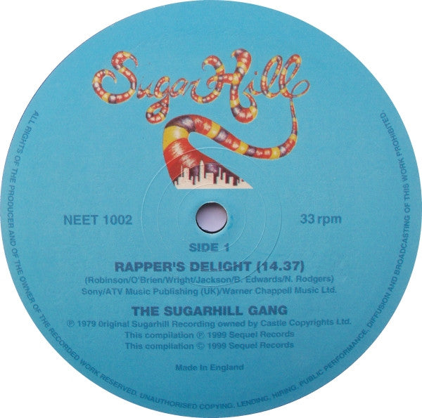Sugarhill Gang - Rapper's Delight / Apache (12"", RE)