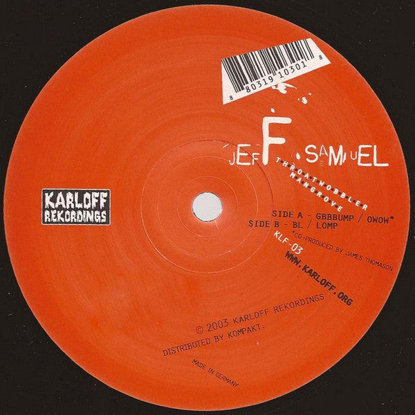 Jeff Samuel - Throatwobbler Mangrove (12"")