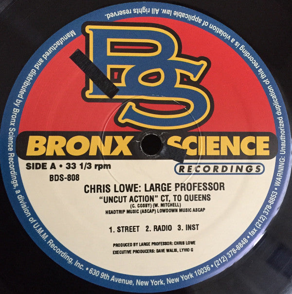 Chris Lowe (2) & Large Professor - CT To Queens (12"")