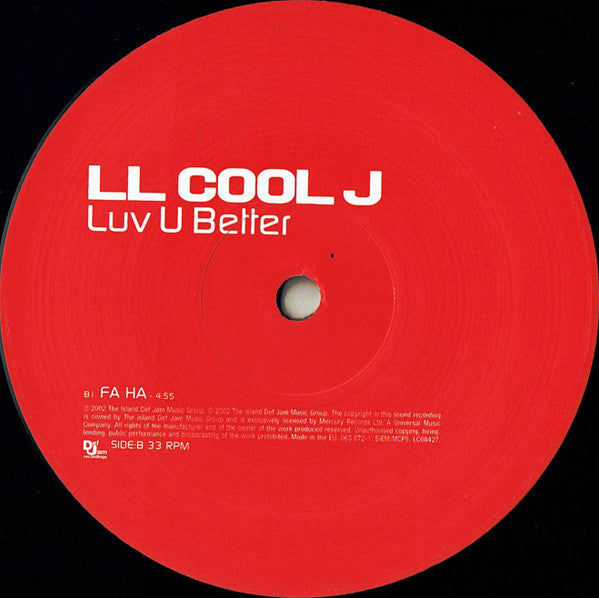 LL Cool J - Luv U Better (12"", Single)