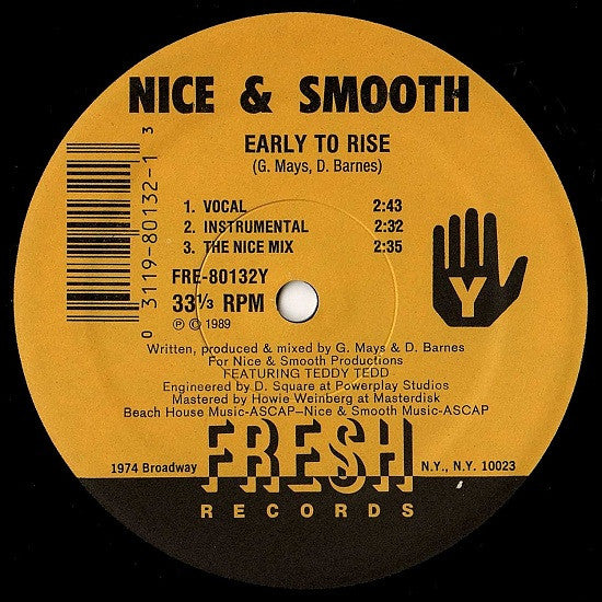 Nice & Smooth - More & More Hits (12"")