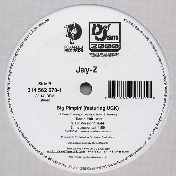 Jay-Z - Anything (12"")