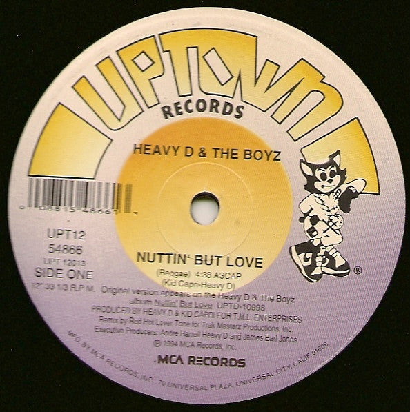 Heavy D. & The Boyz - Nuttin' But Love (12"", Single)