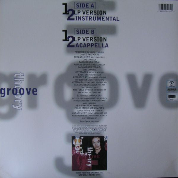 Groove Theory - Keep Tryin' (12"")