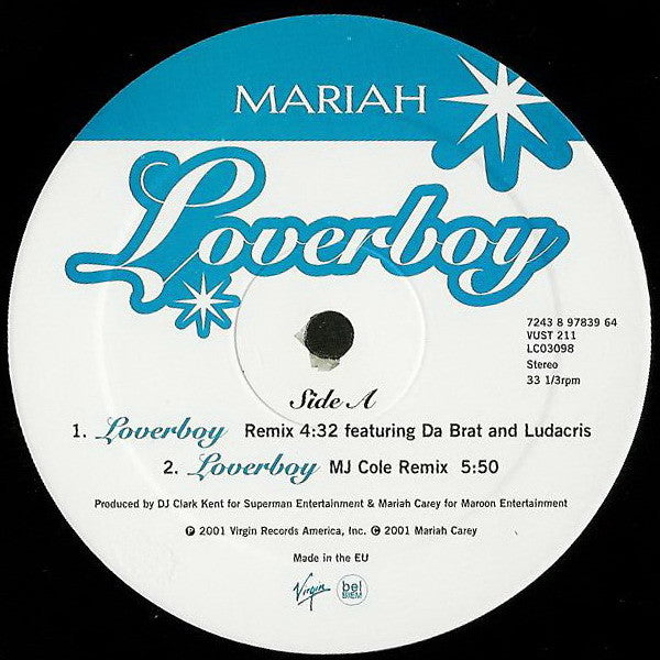 Mariah Carey - Loverboy (12"")