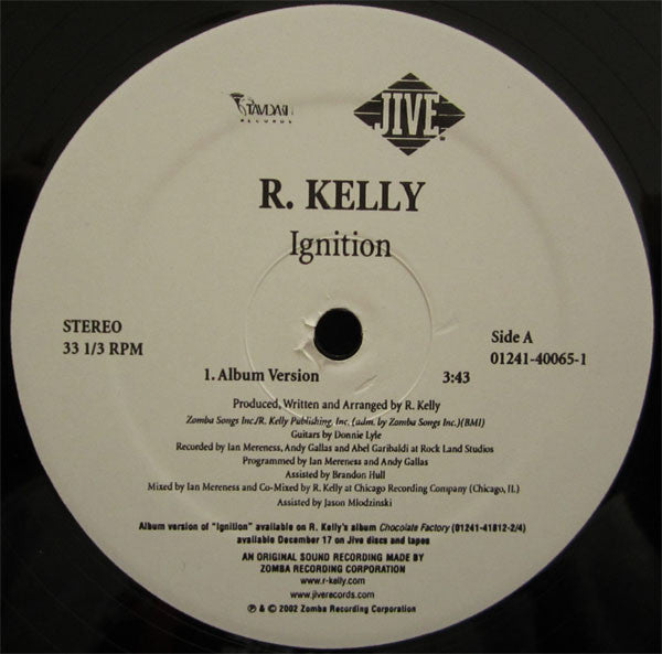 R. Kelly - Ignition (12"")