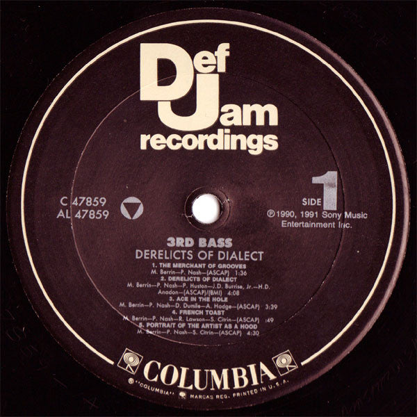 3rd Bass - Derelicts Of Dialect (2xLP, Album)