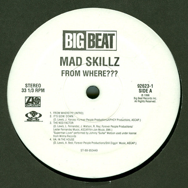Mad Skillz - From Where??? (2xLP, Album)