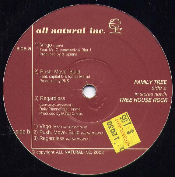 Family Tree (3) - Virgo (Remix) (12"")